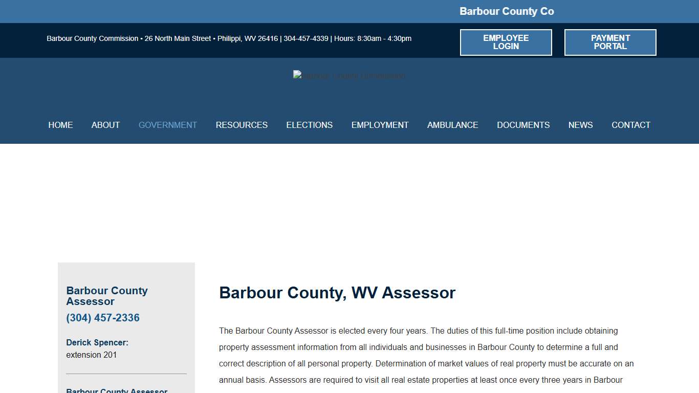 Assessor Office -Barbour County, WV | Property Assessment & Taxes